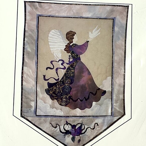 Quilted Angel Hanging Instructions. Angel of Peace Bonnie Kaster - Picture 3 of 3
